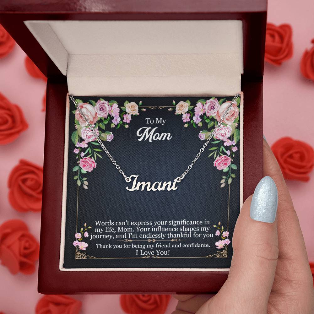 To My Mom - Custome Name